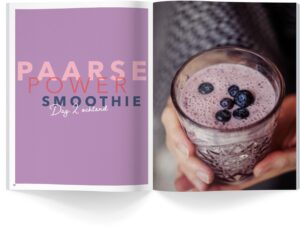Paarse Power Smoothie